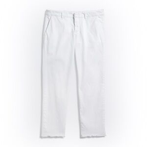 Frank & Eileen WICKLOW Italian Chino White size 2